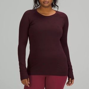 NWT lululemon swiftly tech long sleeve sz 6